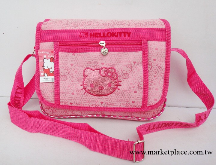 h1904#新款Hello Kitty中小i學生斜挎包單肩包書包課外練習兒童包工廠,批發,進口,代購