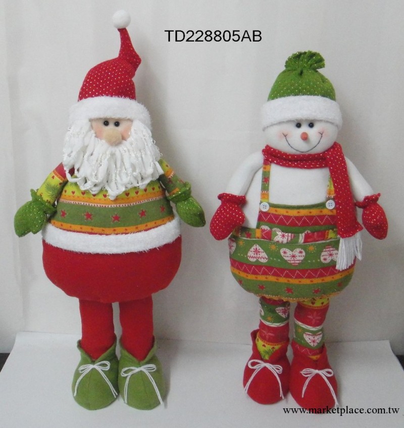 批發站立聖誕老人 雪人擺飾 聖誕禮品  聖誕促銷禮品工廠,批發,進口,代購