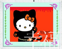 供應5DXDF222Hello Kitty裝飾畫工廠,批發,進口,代購