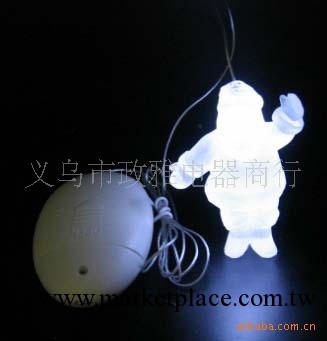 【創意新奇小禮品】聖誕老人Led燈 裝飾Led燈 透明白燈Led燈 Led工廠,批發,進口,代購