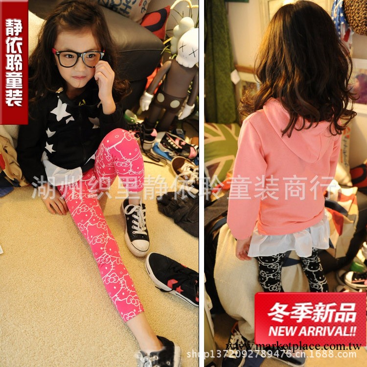女童內搭褲 奧戴爾全棉內搭褲hello Kitty內搭褲精品童裝工廠,批發,進口,代購