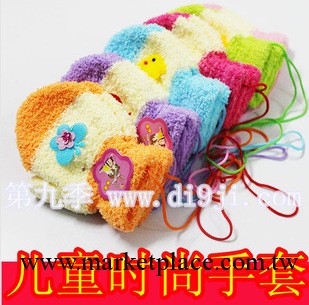 珊瑚絨手套 兒童包指手套 保暖手套 寶寶保暖加厚手套批發工廠,批發,進口,代購
