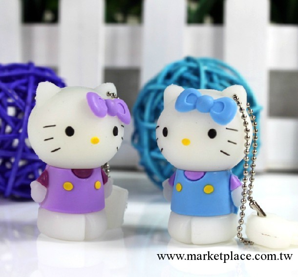 工廠批發 8G 16Gu盤 站姿hello kitty卡通優盤 迷你創意可愛禮品工廠,批發,進口,代購