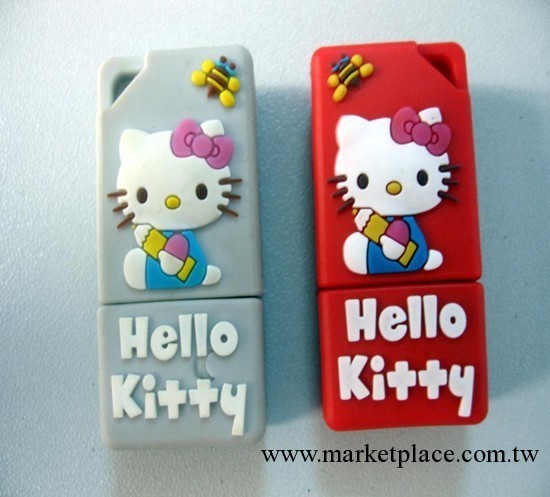 供應hello kitty卡通隨身碟  kitty貓禮品隨身碟   精美禮品隨身碟工廠,批發,進口,代購