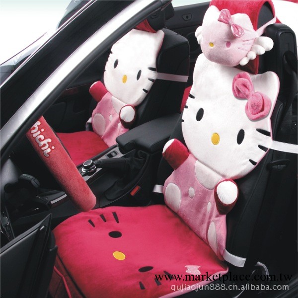 【廠傢直銷】秋冬新款hello kitty卡通汽車座墊座套 量大從優工廠,批發,進口,代購