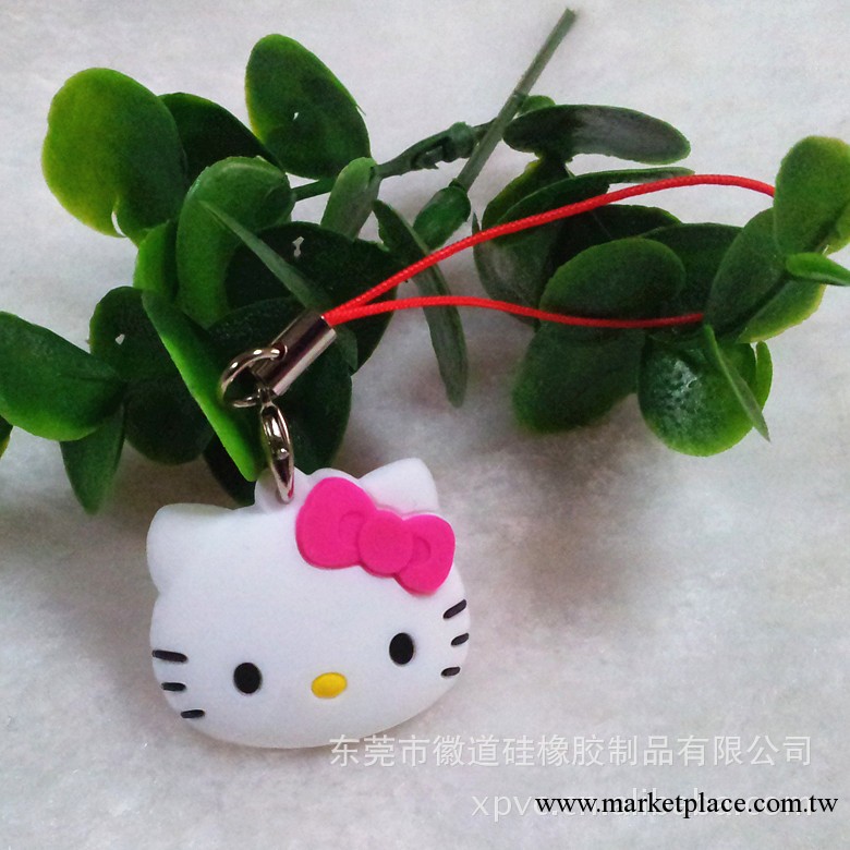 hello kitty矽膠鑰匙掛件 廠傢專業生產矽膠鑰匙扣 【永不褪色】工廠,批發,進口,代購
