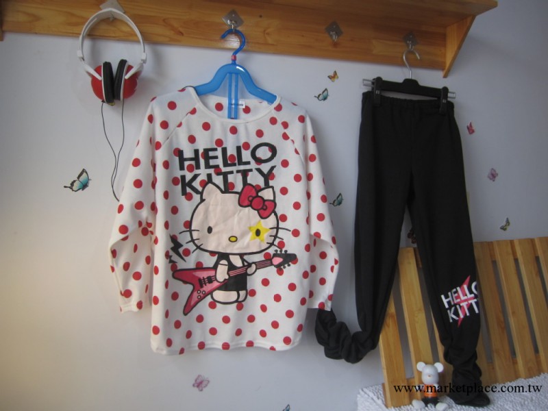 外貿原單HELLO   KITTY TONG童套裝 超可愛哦工廠,批發,進口,代購