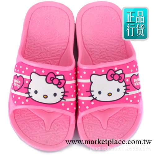 KP13481*HELLO KITTY*正品貼面中童鞋拖鞋男女寶寶涼鞋花園鞋夏款工廠,批發,進口,代購