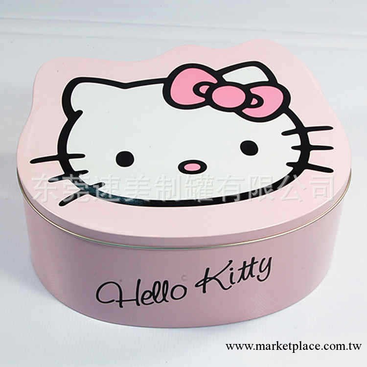 廠傢供應馬口鐵盒 hello kitty收納盒 餅幹鐵盒 化妝品套裝鐵盒工廠,批發,進口,代購
