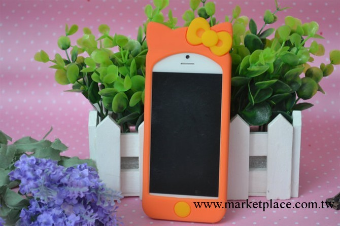 iphone5矽膠套 5G軟膠套 hello Kitty 保護套 C219工廠,批發,進口,代購