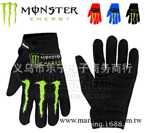 鬼爪 monster騎行手套 全指長指手套 自行車運動手套【鬼爪手套】工廠,批發,進口,代購