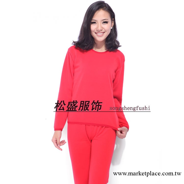 金狐貍女士女式珊瑚短絨加厚保暖內衣套裝義烏批發7003工廠,批發,進口,代購
