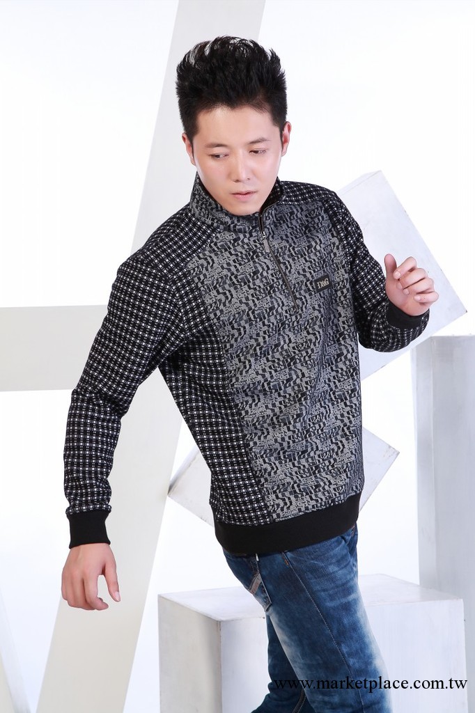 男女式保暖內衣批發 男士立領休閒時尚拉鏈保暖內衣BL-1102工廠,批發,進口,代購