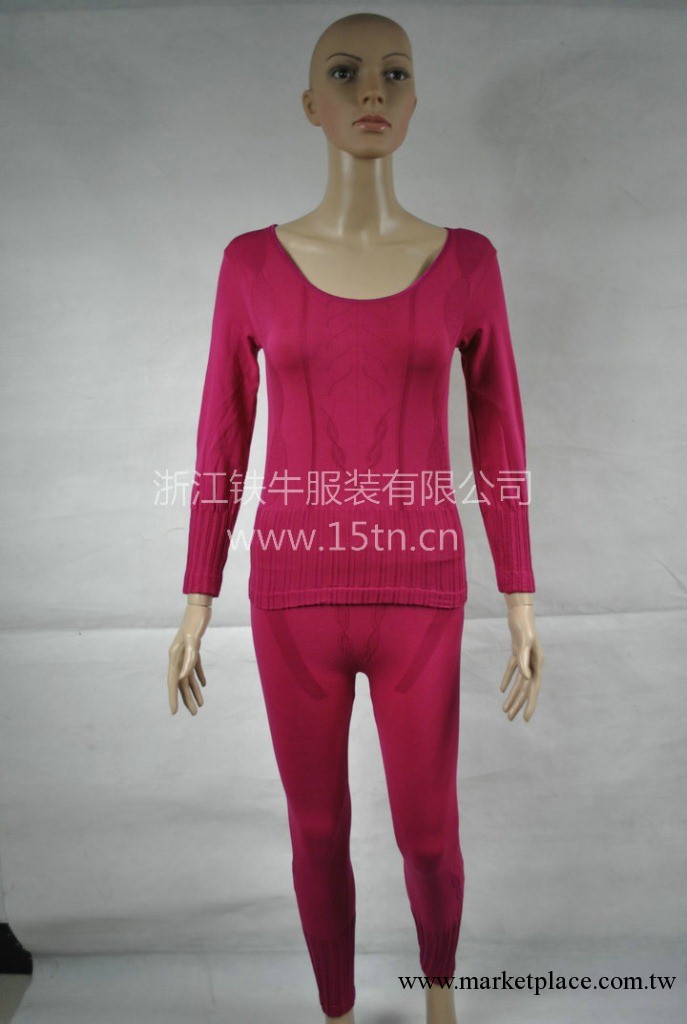 低價供應新款女式彈力棉無縫美體內衣套裝  女式保暖內衣批發工廠,批發,進口,代購