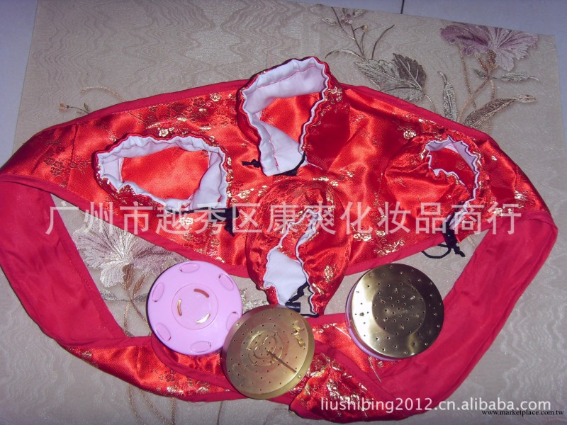 四聯隨身炙 艾炙盒 腰部灸盒  艾灸套裝 內裝鍍銅隨身炙 4聯套工廠,批發,進口,代購