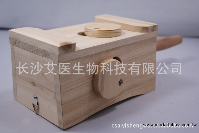 批發供應 優質木制雙格溫灸盒 艾灸盒 雙柱溫灸器艾柱艾絨用灸盒工廠,批發,進口,代購