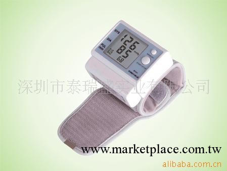 腕式電子血壓計/電子血壓計/血壓計/傢用測血壓工廠,批發,進口,代購