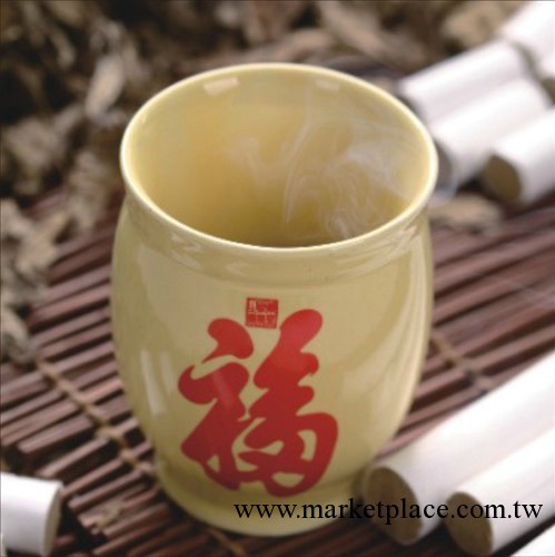 艾工坊 雙層刮痧杯 艾灸杯活瓷系列工廠,批發,進口,代購