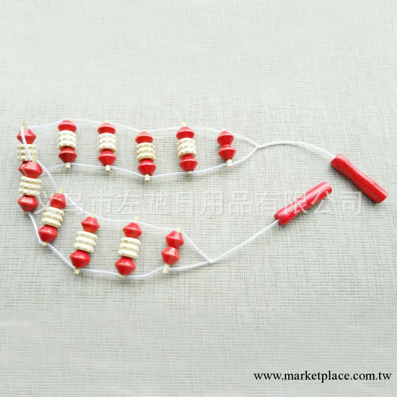 腰部背部健身器材/竹木健身器/拉背條背部按摩器工廠,批發,進口,代購