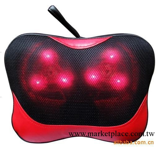 廠傢直銷   蘋果按摩枕  6個加熱按摩頭工廠,批發,進口,代購