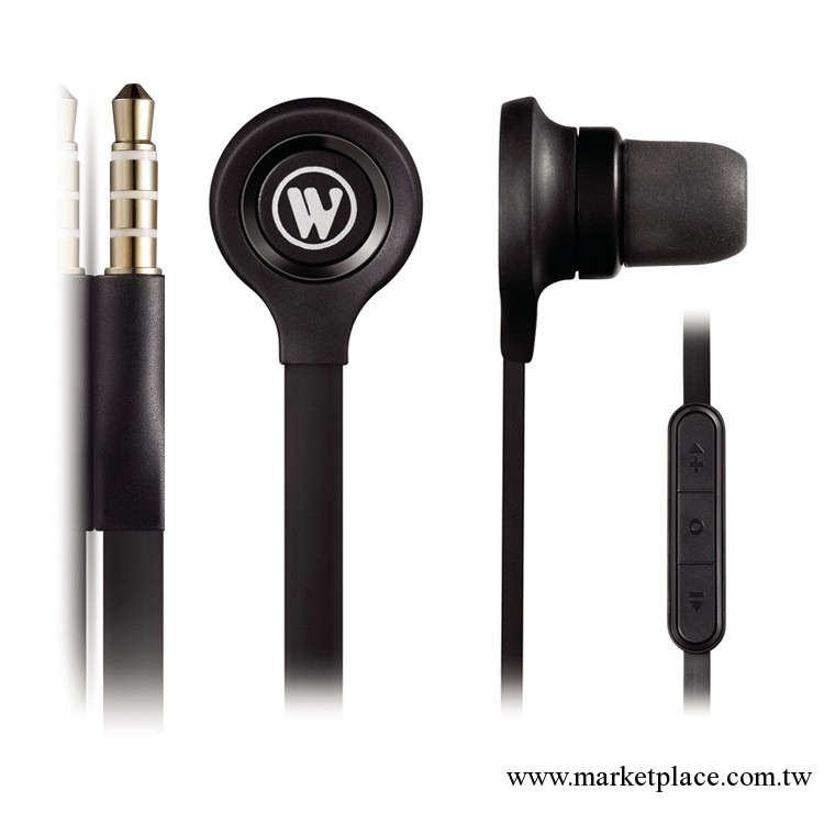 Wallytech唯泰 WHF-115 原裝正品 面條線控蘋果iPhone耳機工廠,批發,進口,代購