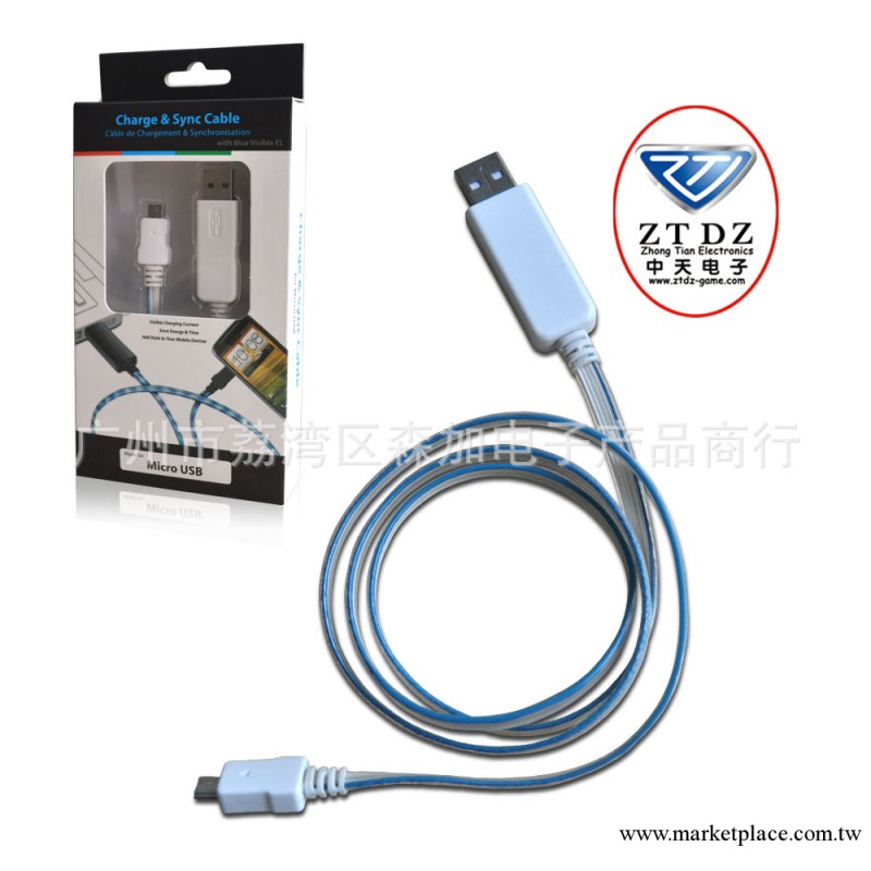 現貨供應-iphone/ipda/ipod蘋果流水追光數據線白色80CM工廠,批發,進口,代購