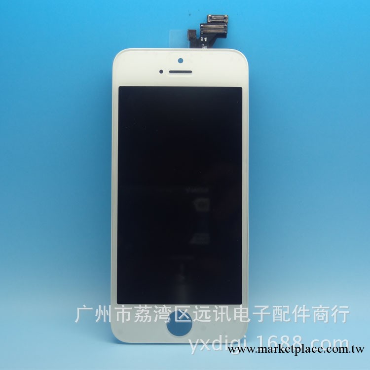iphone5液晶總成 蘋果五代顯示屏幕 APPLE LCD觸摸玻璃 全新白色工廠,批發,進口,代購