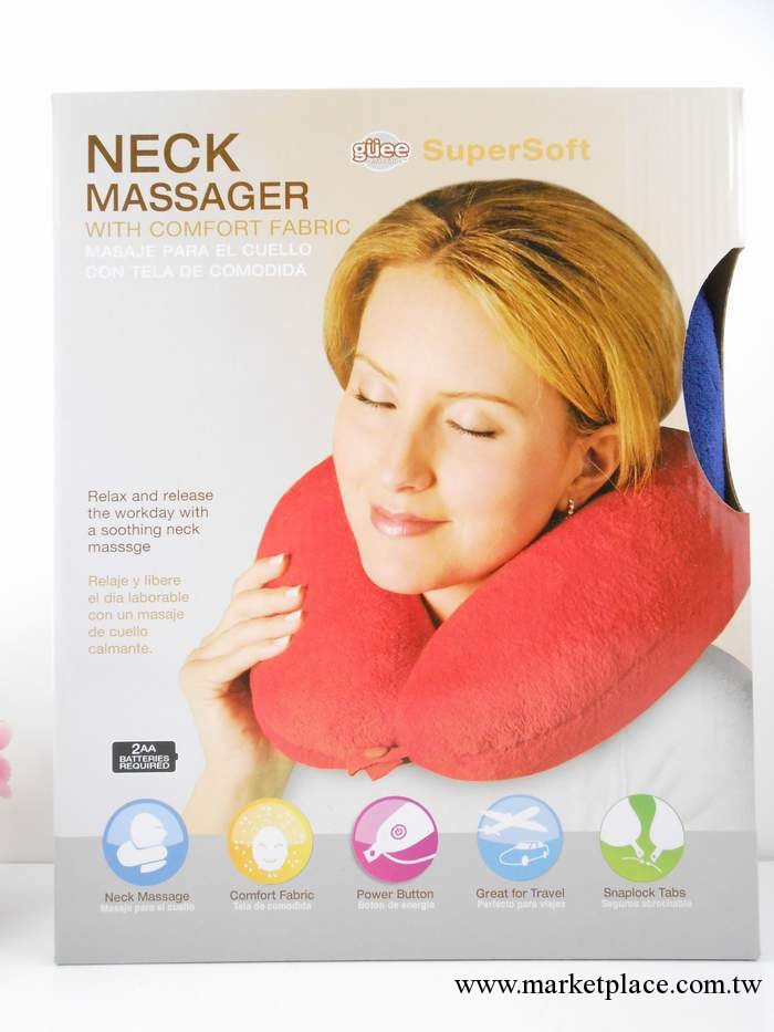 頸椎按摩器材/頸部按摩U枕/按摩器頸部腰部肩部/傢用按摩電工廠,批發,進口,代購
