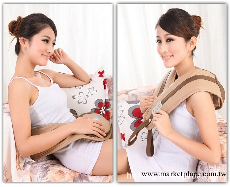 捶背按摩器 海威格A7肩頸松按摩披肩 肩頸樂 保健按摩器材 按摩帶工廠,批發,進口,代購