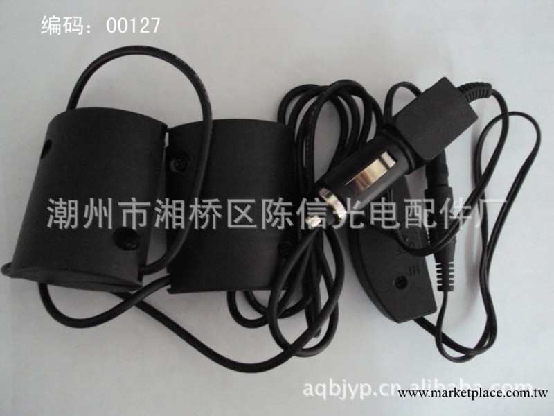 供應按摩配件震動盒帶點煙頭及調速雙盒 用於汽車靠枕及按摩器材工廠,批發,進口,代購