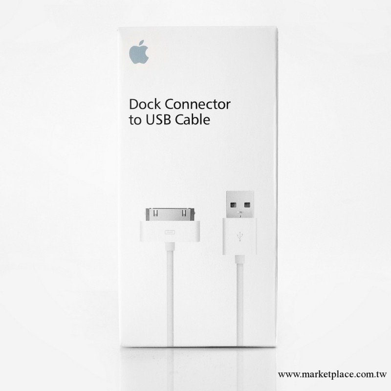 Apple 蘋果 iphone 4 原裝盒裝數據線 手機充電線 原裝正品工廠,批發,進口,代購