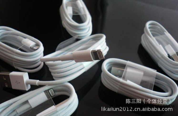 蘋果iphone5手機原裝材料數據線 現貨出售工廠,批發,進口,代購