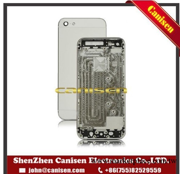 供應原裝iphone5白色後蓋 iphone5中框 全新蘋果五代後蓋中框工廠,批發,進口,代購