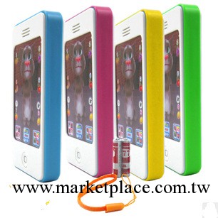 988兒童早教仿真蘋果iphone4觸屏手機 湯姆貓遊戲語音玩具手機工廠,批發,進口,代購