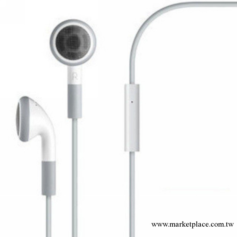 蘋果iphone4耳機 mp3通用帶麥克風普版入耳式手機耳機線廠傢批發工廠,批發,進口,代購