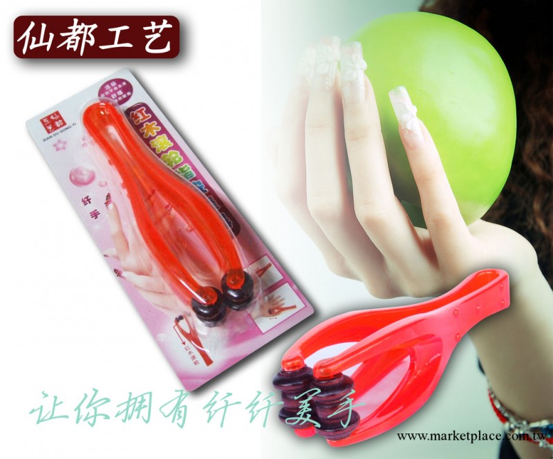 廠傢直銷按摩器 紅木滾輪手指按摩器  手指關節按摩器 手指按摩器工廠,批發,進口,代購