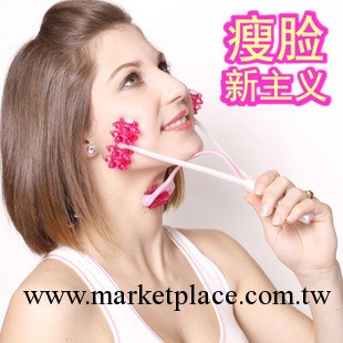 馳界供應 二合一美容臉頸滾輪按摩器 瘦臉器 瘦下巴按摩器工廠,批發,進口,代購