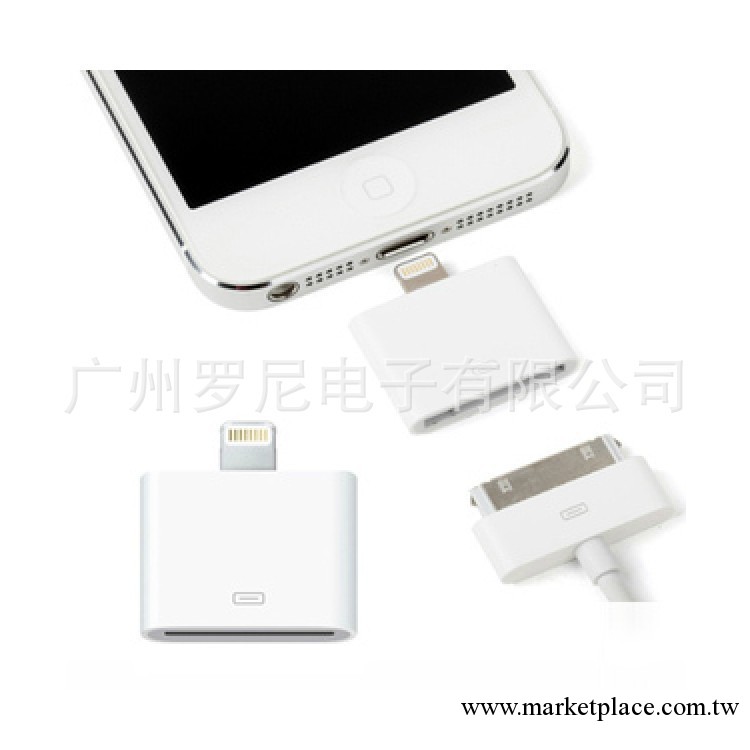 蘋果iphone5 轉接頭 Lightning轉換器 數據線轉接口30-pin批發・進口・工廠・代買・代購