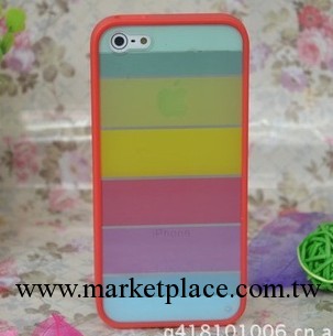 韓國LIM S 彩虹保護套 TPU膠套 iPhone 5 5G  外殼 蘋果手機套工廠,批發,進口,代購