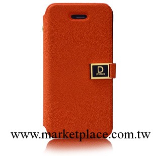 iphone5皮套D字扣超薄手機套 iphone5左右開保護套蘋果5手機殼工廠,批發,進口,代購