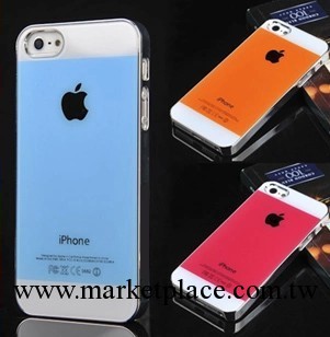 iPhone4手機殼 4s保護殼 亞克力雙色鏡面 蘋果5手機外殼保護套工廠,批發,進口,代購