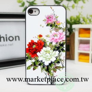 iphone4s手機殼 中國畫蘋果4手機外殼 中國風山水風景系列手機殼工廠,批發,進口,代購