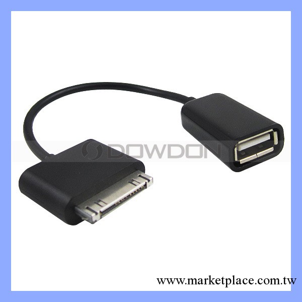 蘋果iphone4數據線 OTG數據線 30pin轉OTG轉接線工廠,批發,進口,代購