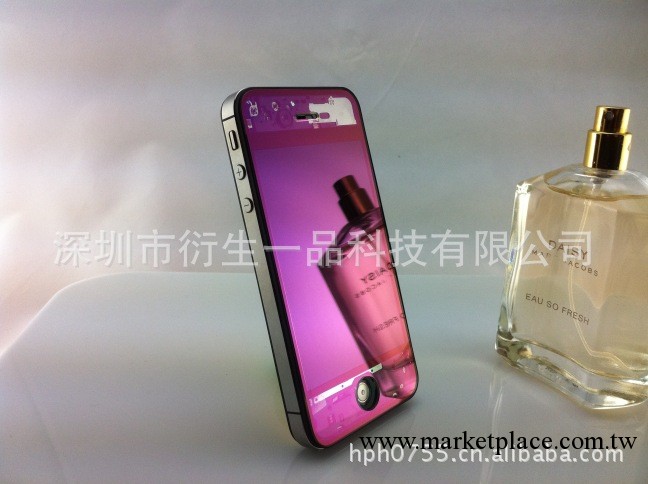 供應iphone4G LCD觸摸屏總成後蓋透明電鍍蘋果三件套工廠,批發,進口,代購