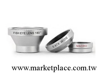 蘋果iphone5  4s手機鏡頭 小米魚眼廣角微距鏡頭三合一通用鏡頭工廠,批發,進口,代購
