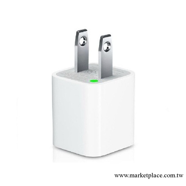 廠傢供應 足1A綠點充電器 蘋果iphone44S5 移動電源通用充電頭工廠,批發,進口,代購