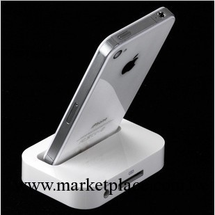 iphone底 iphone充 4G數據底座充DOCK音頻底座 蘋果4S基座工廠,批發,進口,代購