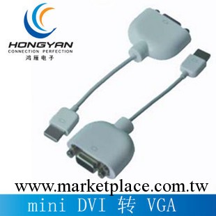 供應原裝蘋果 Micro-dvi TO VGA線 轉接線 Macbook AIR專用轉換線工廠,批發,進口,代購