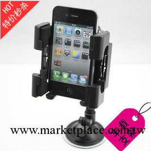 蘋果iPod iPhone4 4S 5  i9300車載支架 通用手機支架 百變金剛工廠,批發,進口,代購