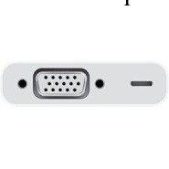 Apple Lightning IPAD轉VGA IPHONE5 mini ipad4轉VGA轉接線工廠,批發,進口,代購